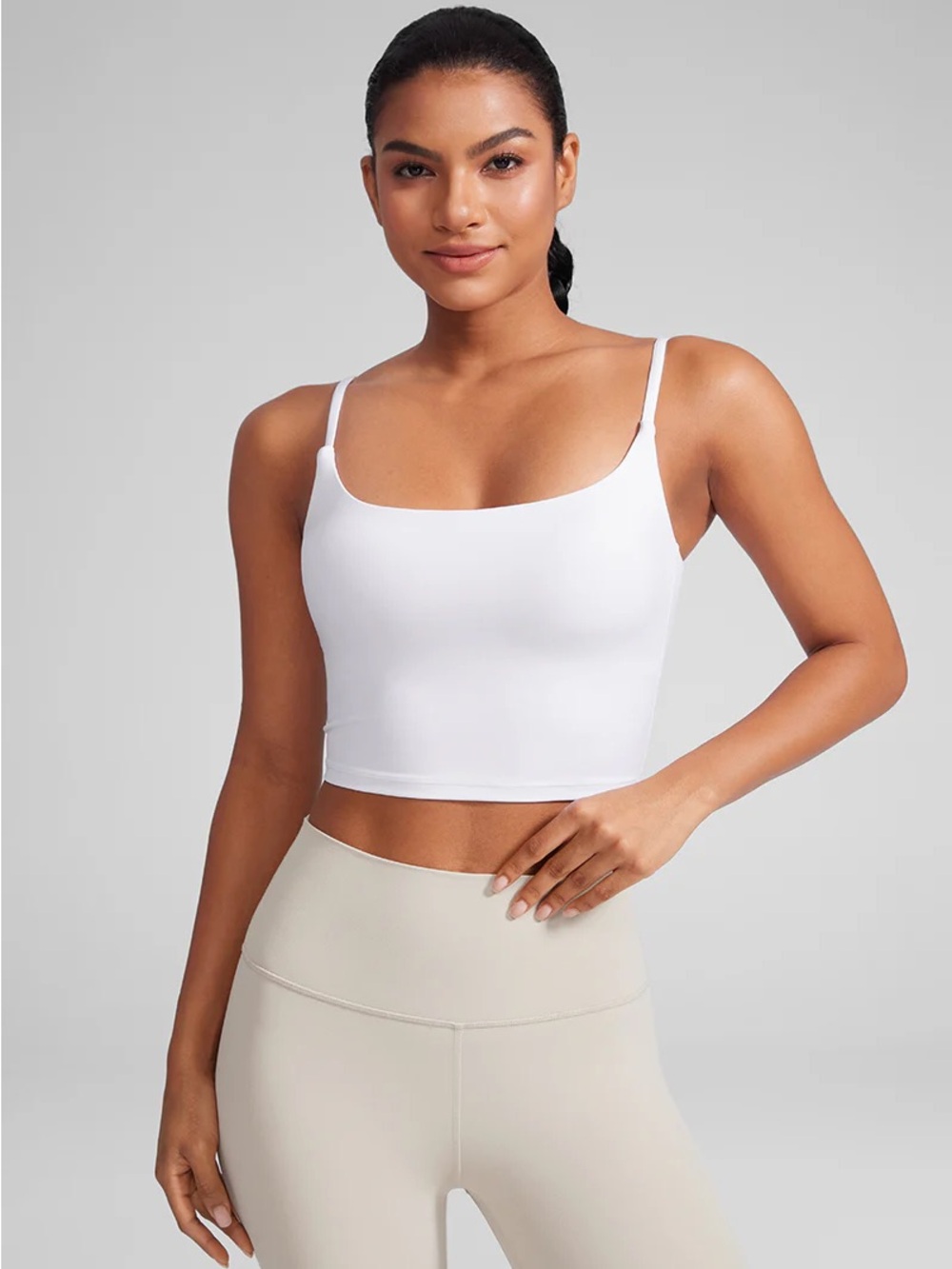 Butterlift® Built in Bra Cropped Tank